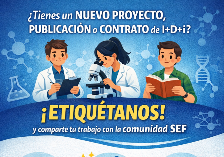 Imagen destacada de ¿Nuevo proyecto, contrato I+D+i o publicación reciente? Compártela y etiquétanos
