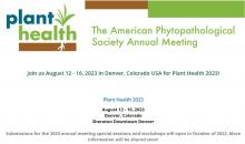 PLANT HEALTH 2023 – APS ANNUAL MEETING